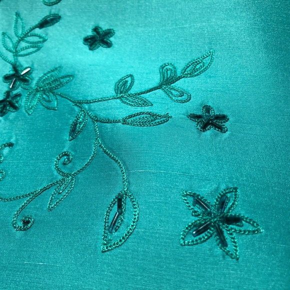 Stunning silk sheath dress size 6 - Picture 7 of 10